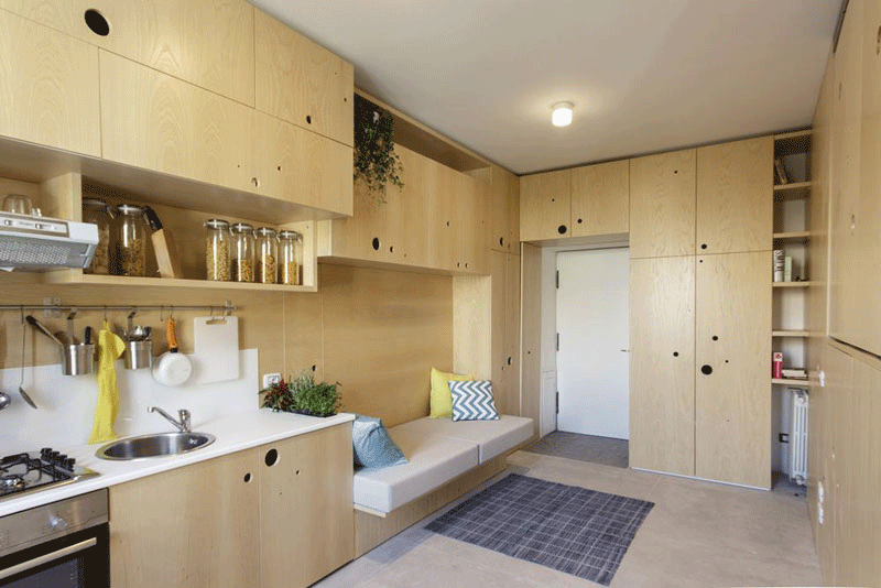 Ý tưởng sáng tạo nhằm tối ưu không gian trong căn hộ nhỏ